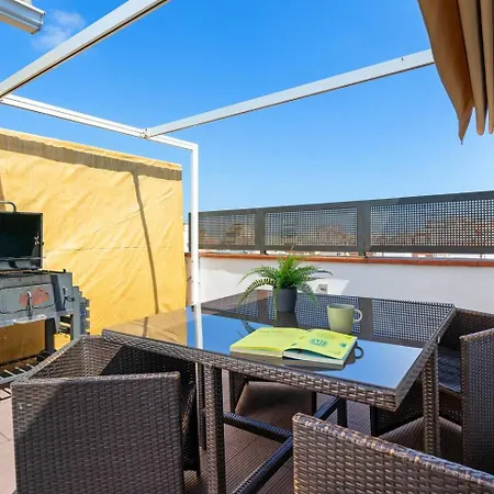 Rooftop Terrace Bbq In Gracia Ac Barcelona