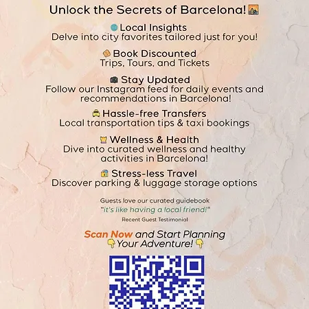 Rooftop Terrace Bbq In Gracia Ac Apartament Barcelona