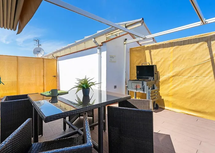 Rooftop Terrace Bbq In Gracia Ac 아파트