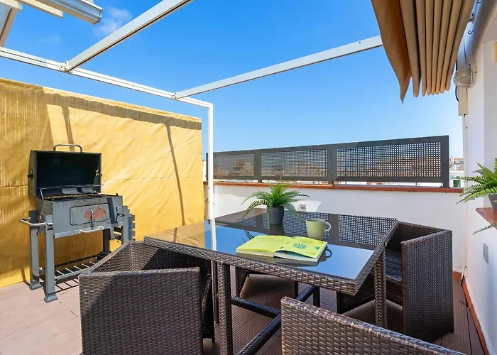 Rooftop Terrace Bbq In Gracia Ac 바르셀로나